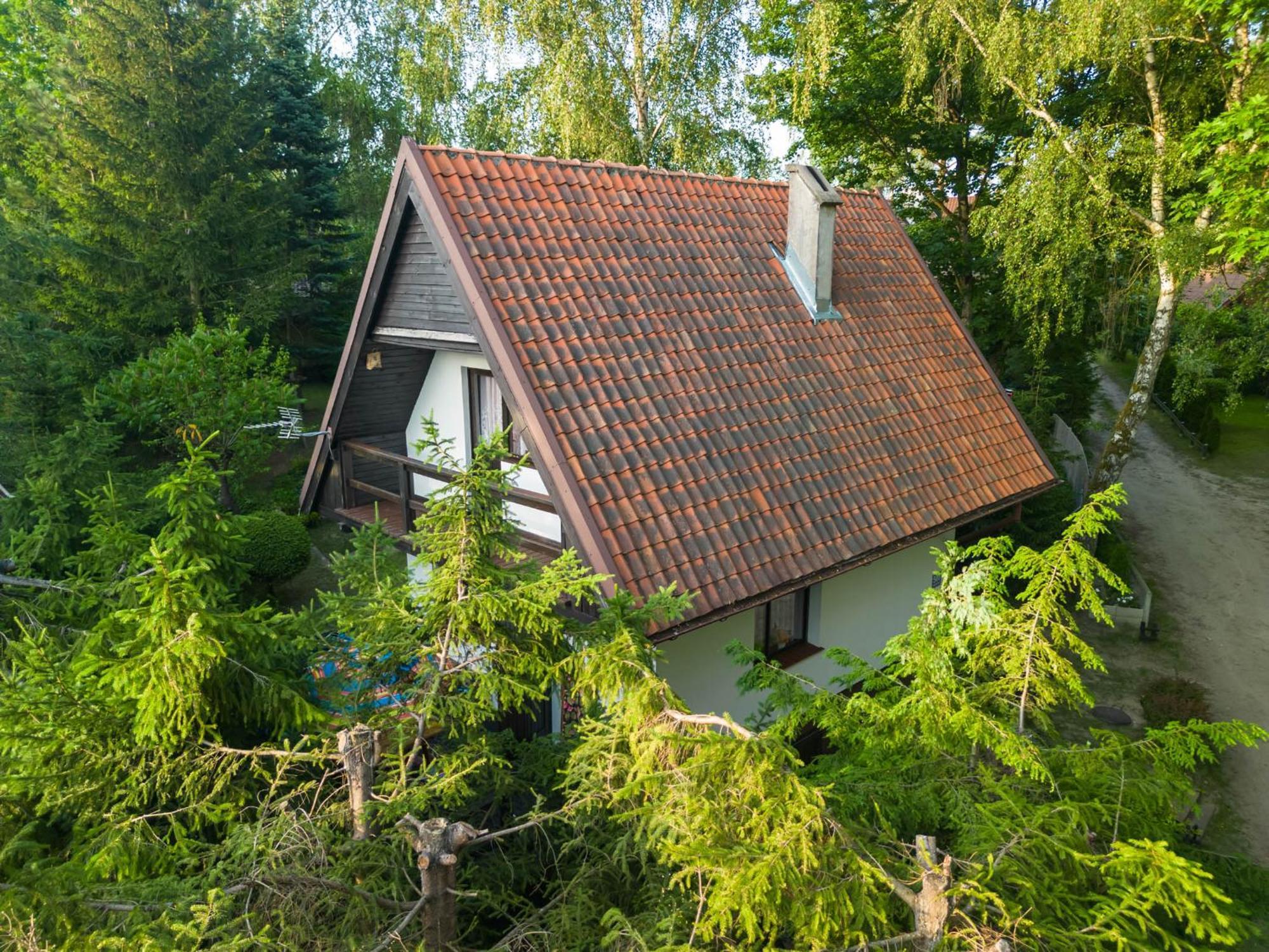 Domek Nad Jeziorem Kretowiny Bagian luar foto