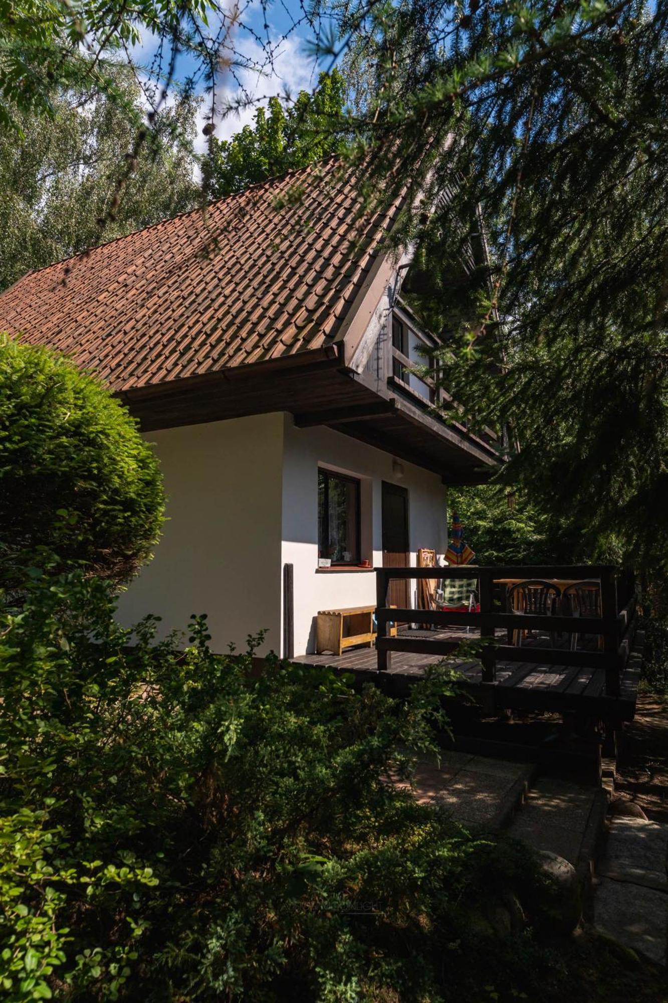 Domek Nad Jeziorem Kretowiny Bagian luar foto